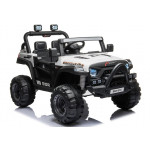 Elektrické autíčko - BBH-016 - nelakované - biele